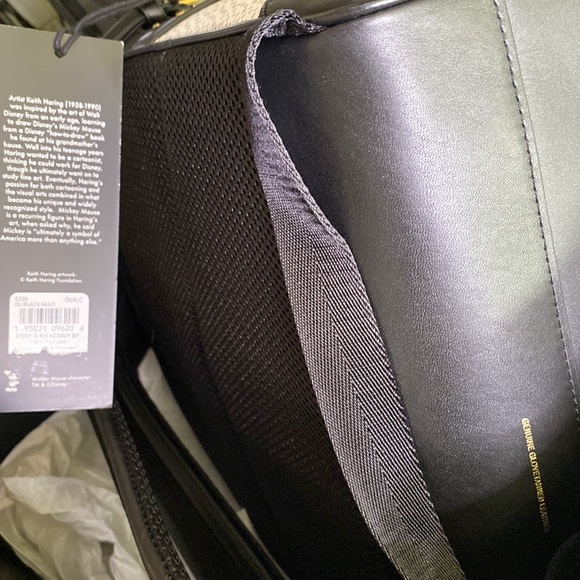 Coach Disney Mickey Mouse X Keith Haring Collaboration Academy Backpack - Picture 5 of 16